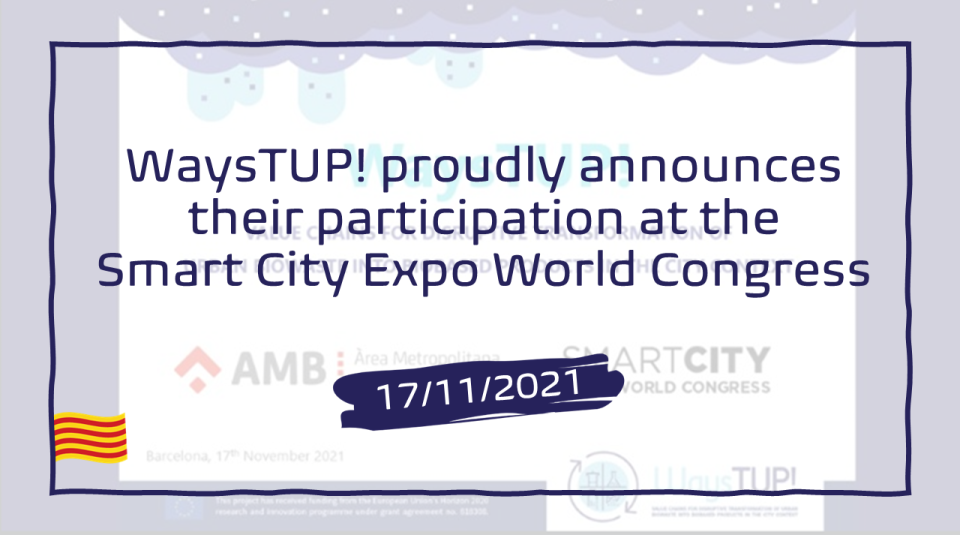 WaysTUP! Smart City Expo World Congress (17-11-2021) EN
